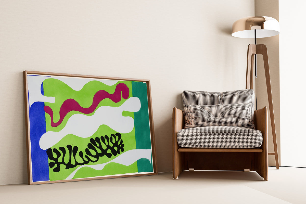 Henri Matisse — The Lagoon II | Papiers Découpés Fine Art Print - 9ArtPrints