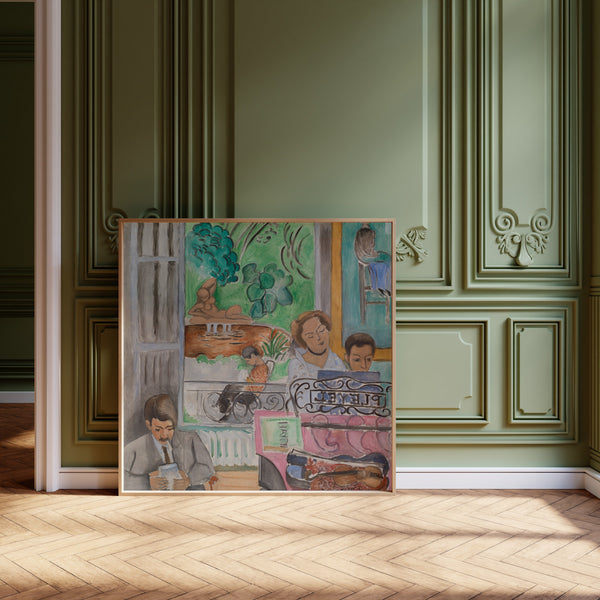 Henri Matisse — The Music Lesson | Fine Art Print