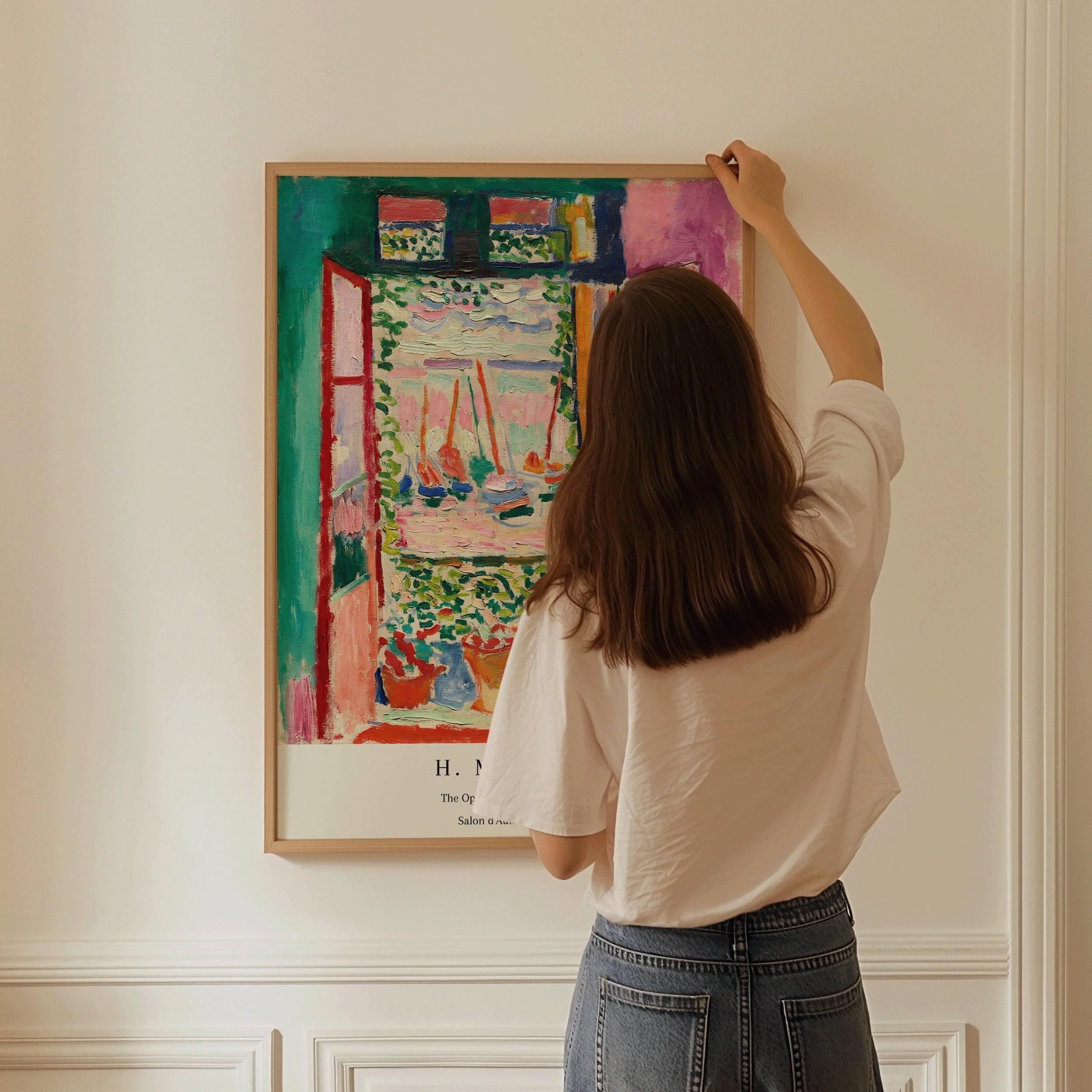 Henri Matisse - The Open Window Collioure | Famous Painting (available handframed or unframed) - 9ArtPrints