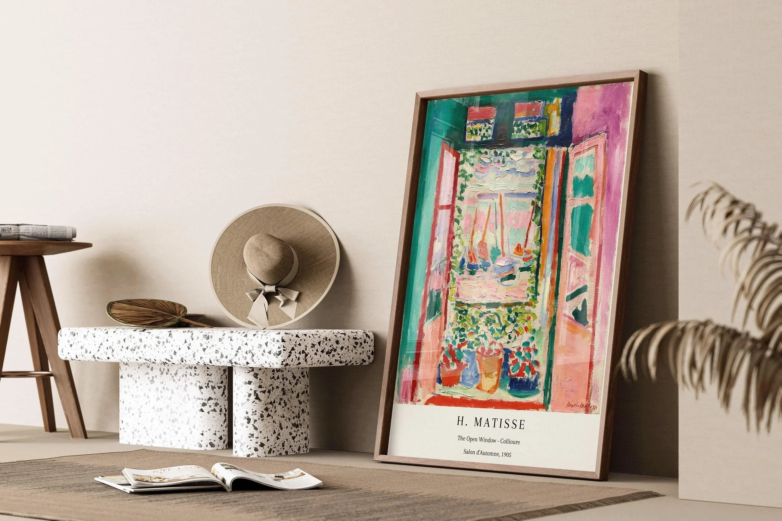 Henri Matisse - The Open Window Collioure | Famous Painting (available handframed or unframed) - 9ArtPrints