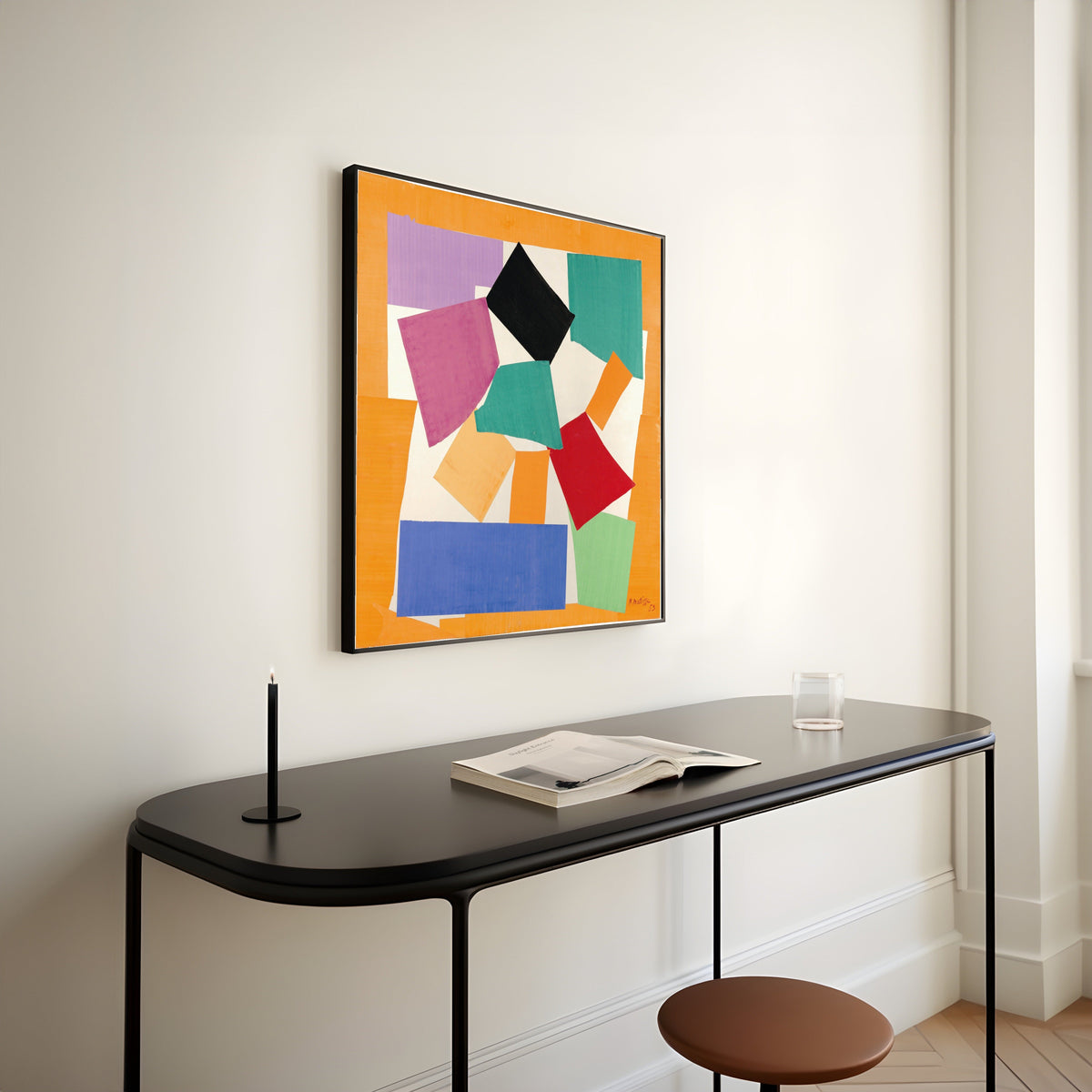 Henri Matisse — The Snail (L'Escargot) | Papiers Découpés Fine Art Print - 9ArtPrints