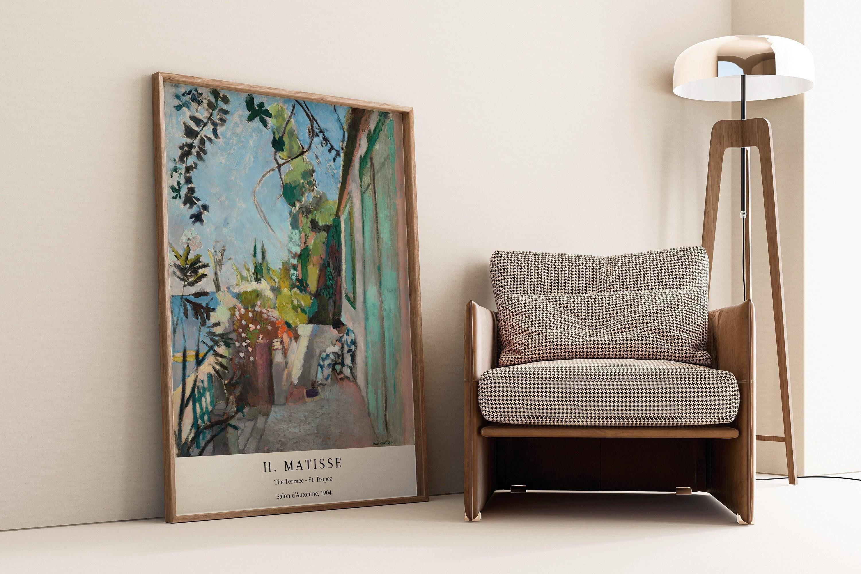 Henri Matisse - The Terrace St. Tropez | Famous Painting (available handframed or unframed) - 9ArtPrints