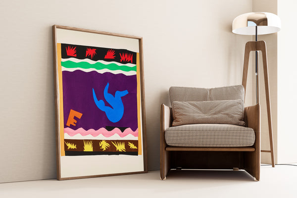 Henri Matisse — The Toboggan | Papiers Découpés Fine Art Print