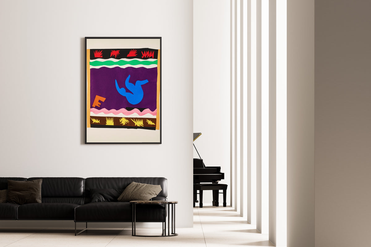 Henri Matisse — The Toboggan | Papiers Découpés Fine Art Print - 9ArtPrints