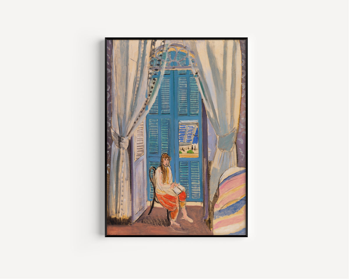 Henri Matisse — The Venetian Blinds | Fine Art Print - 9ArtPrints