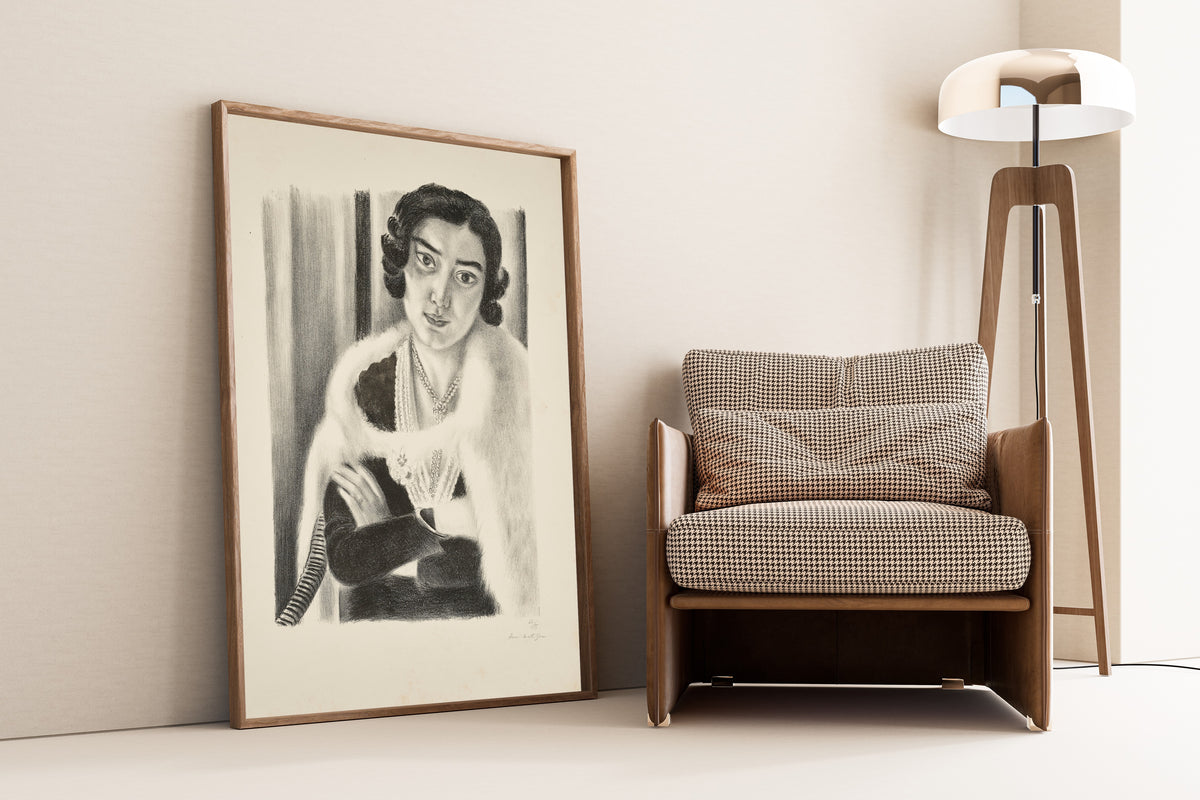Henri Matisse — The White Fox | Fine Art Print - 9ArtPrints