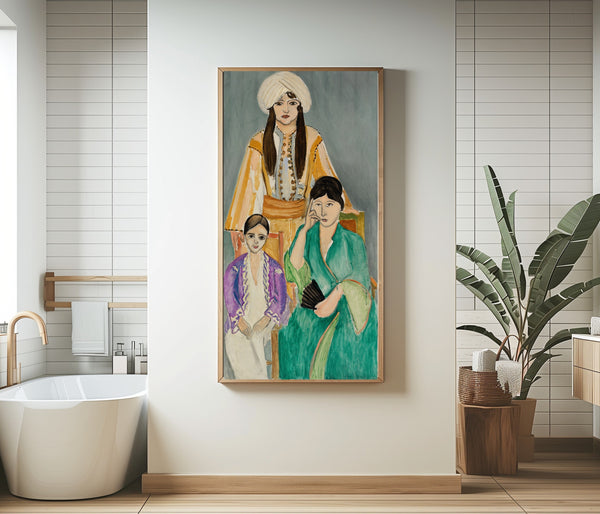 Henri Matisse — Three Sisters with Grey Background | Fine Art Print
