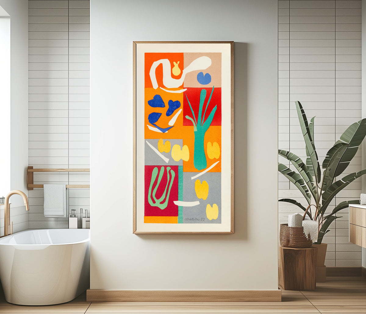 Henri Matisse — Vegetables (Végétaux) | Papiers Découpés Fine Art Print - 9ArtPrints