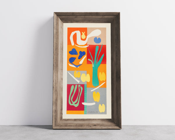 Henri Matisse — Vegetables (Végétaux) | Papiers Découpés Fine Art Print