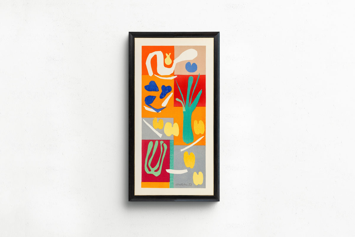 Henri Matisse — Vegetables (Végétaux) | Papiers Découpés Fine Art Print - 9ArtPrints