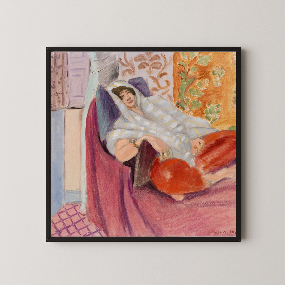Henri Matisse — Woman Reclining | Fine Art Print - 9ArtPrints