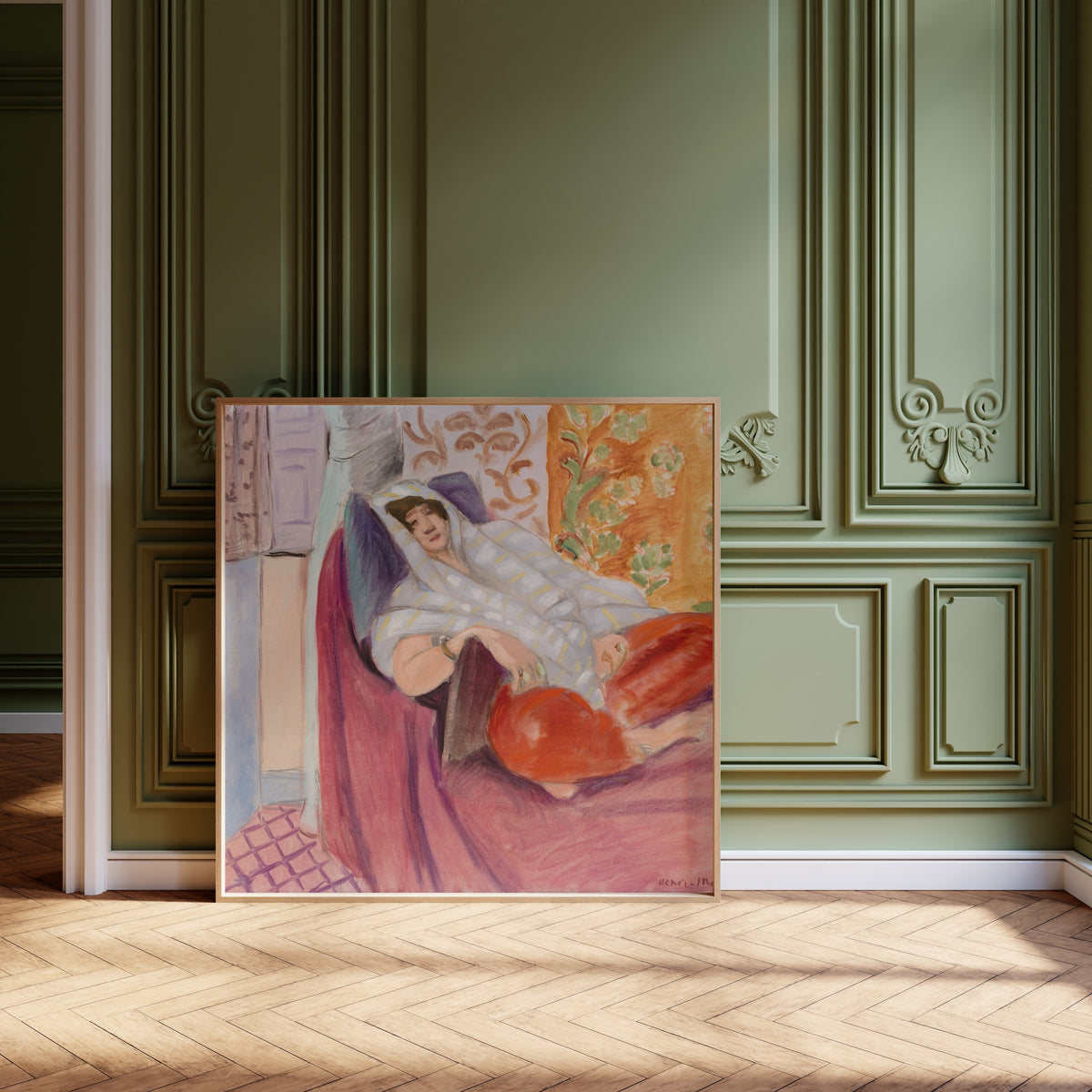 Henri Matisse — Woman Reclining | Fine Art Print - 9ArtPrints