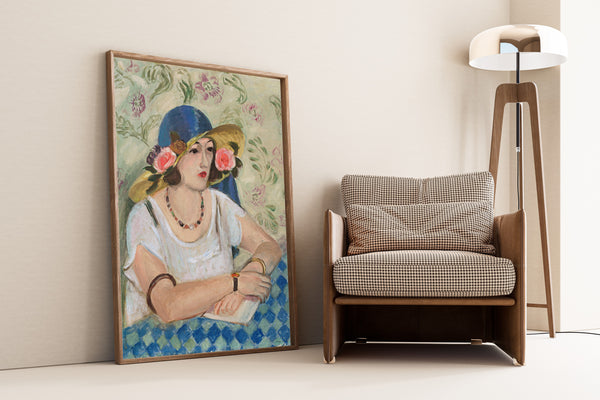 Henri Matisse — Woman with a Flowered Hat | Fine Art Print