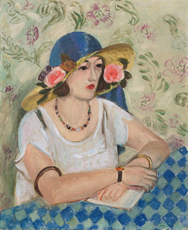 Henri Matisse — Woman with a Flowered Hat | Fine Art Print