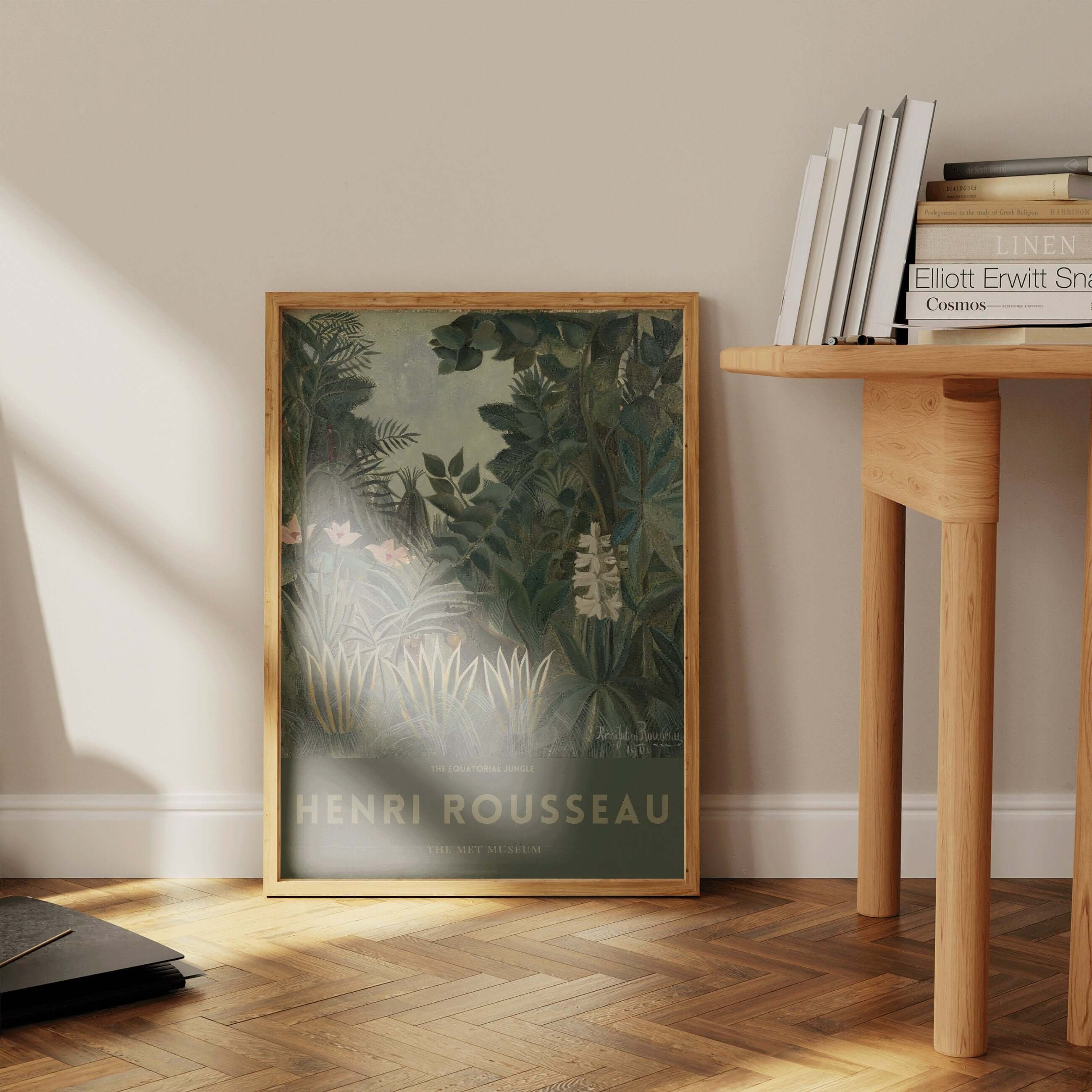 Henri Rousseau - The EQUATORIAL JUNGLE | Famous Art (available framed or unframed) - 9ArtPrints