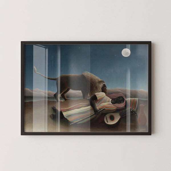 Henri Rousseau — The Sleeping Gypsy | Fine Art Print