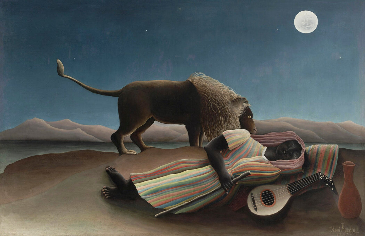 Henri Rousseau — The Sleeping Gypsy | Fine Art Print - 9ArtPrints