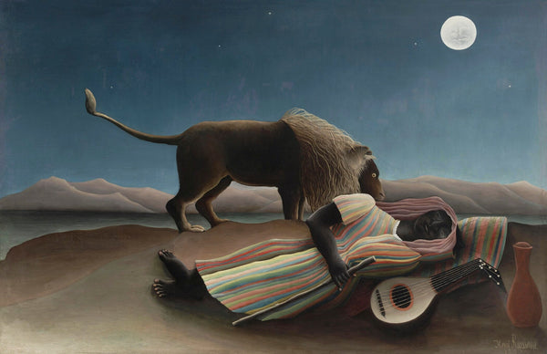 Henri Rousseau — The Sleeping Gypsy | Fine Art Print