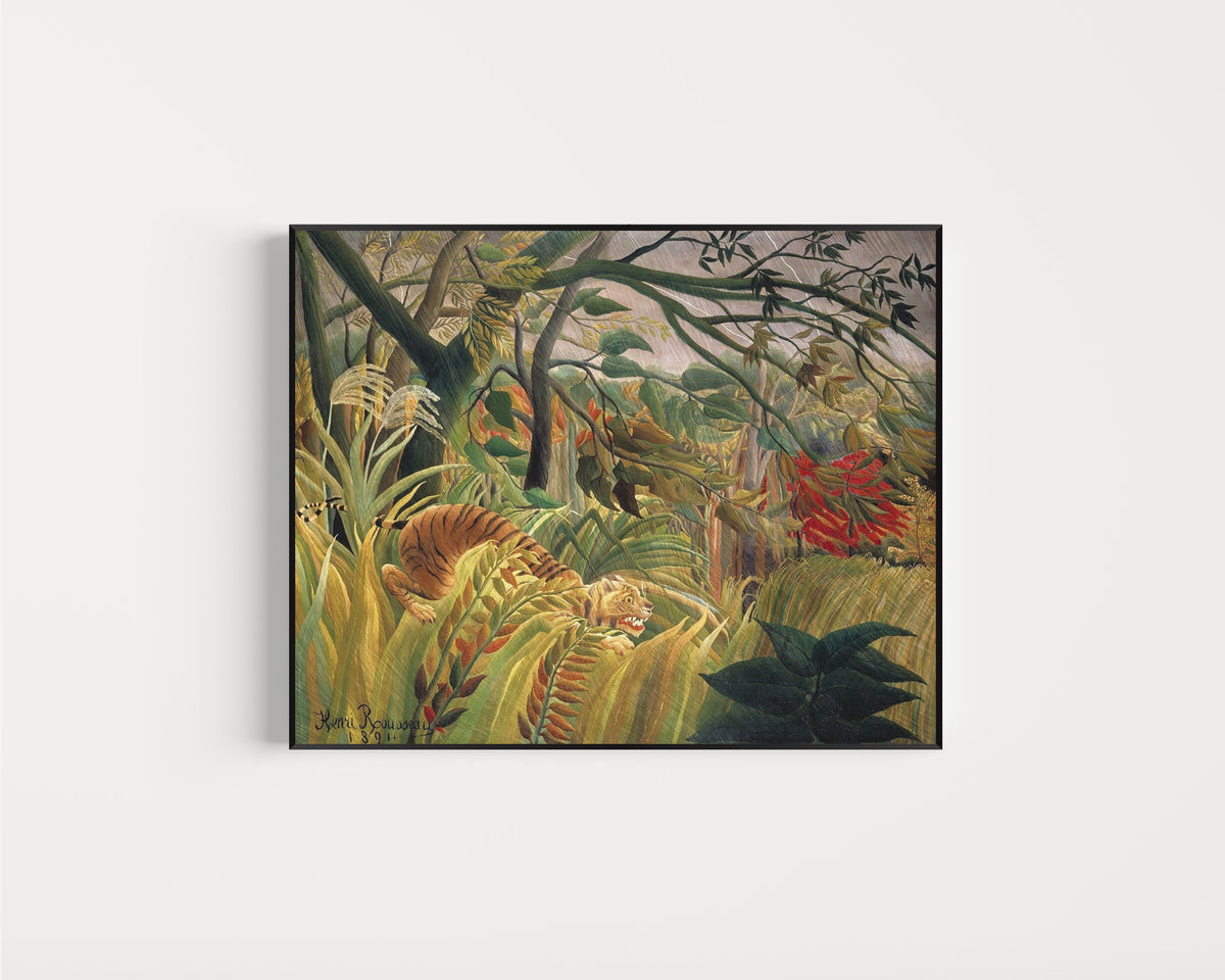 Henri Rousseau — Tiger in a Tropical Storm | Fine Art Print