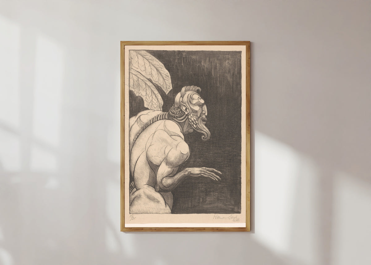 Henri van der Stok — Centaur | Symbolist Art Print