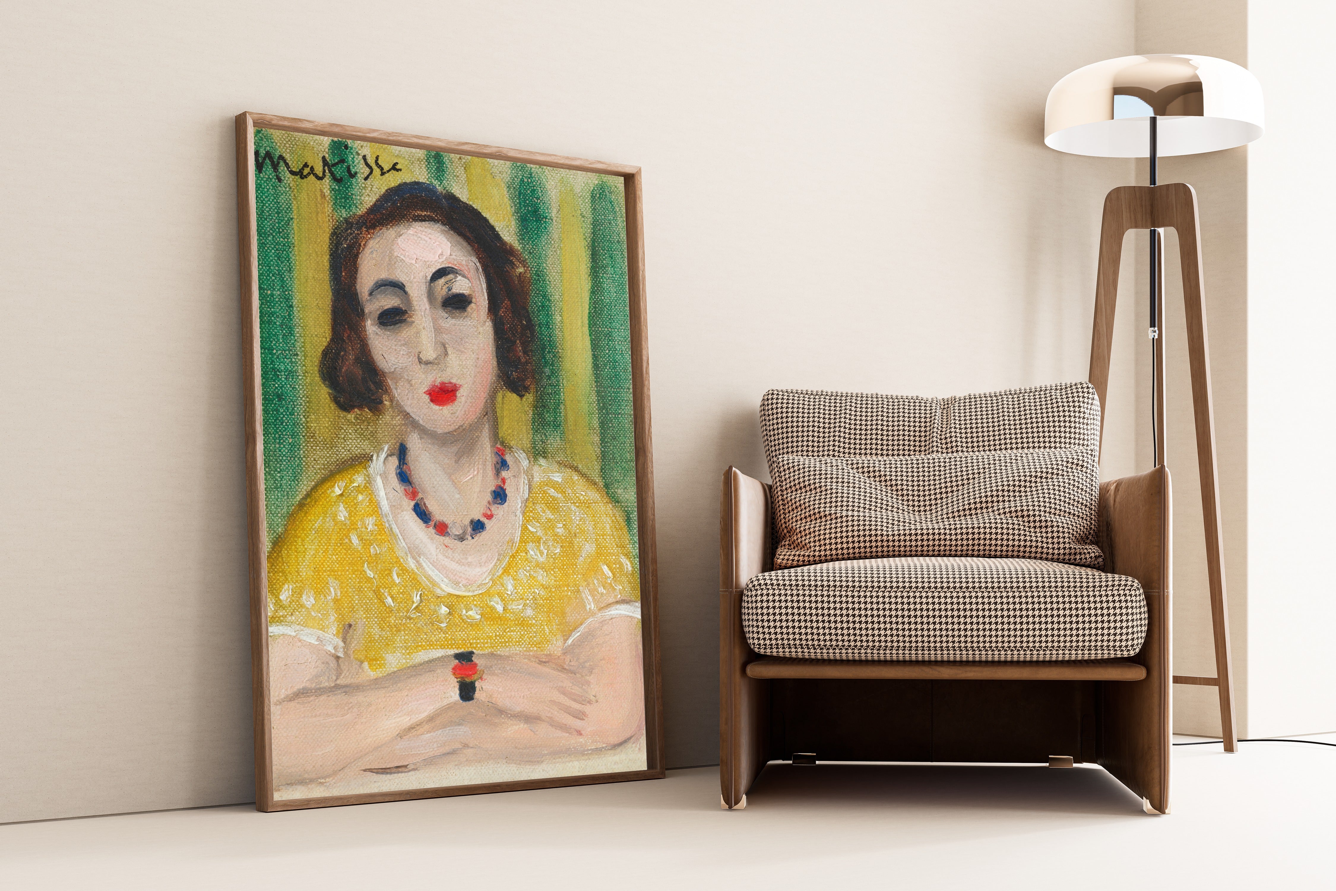 Henri Matisse — Henriette, Yellow Dress | Fine Art Print