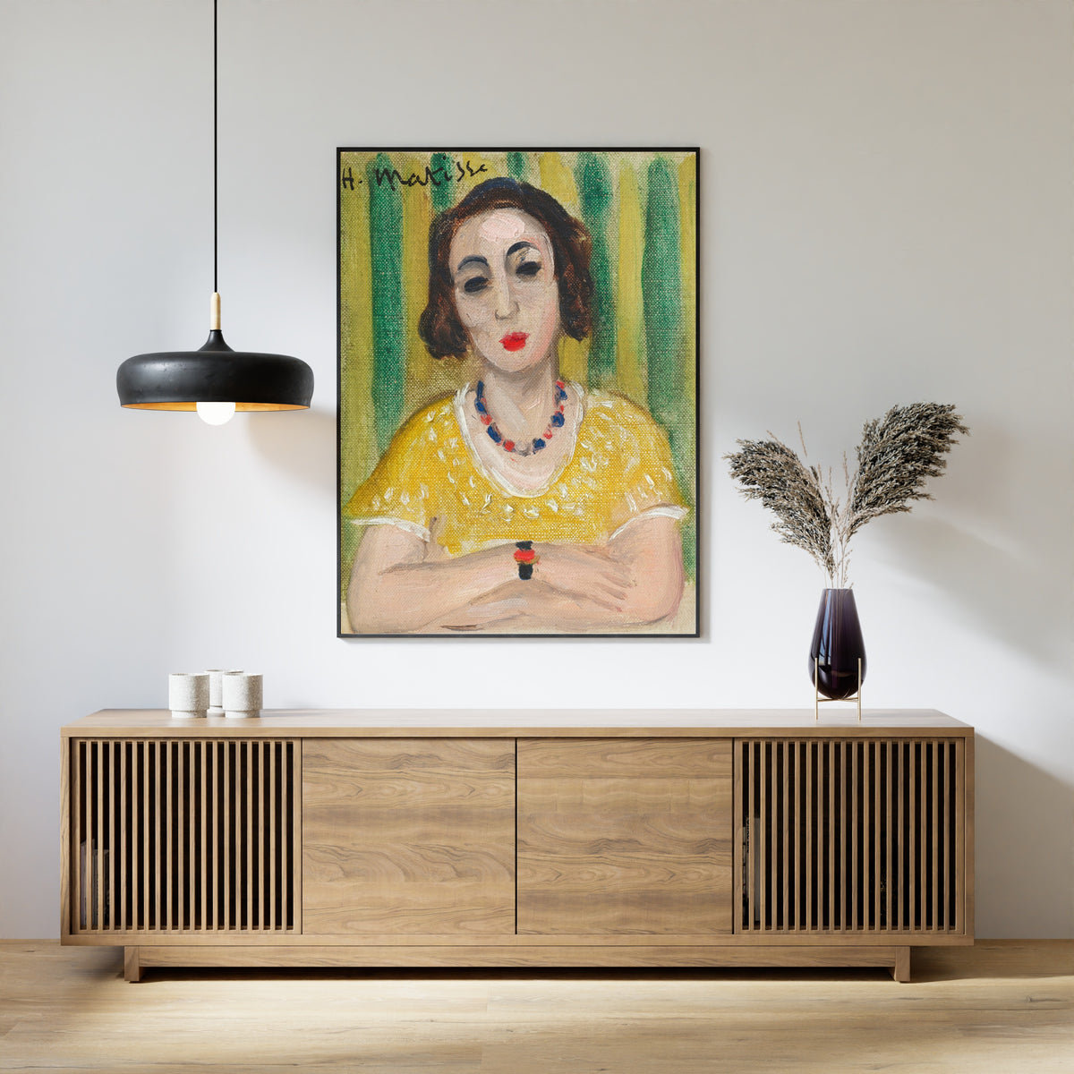Henri Matisse — Henriette, Yellow Dress | Fine Art Print