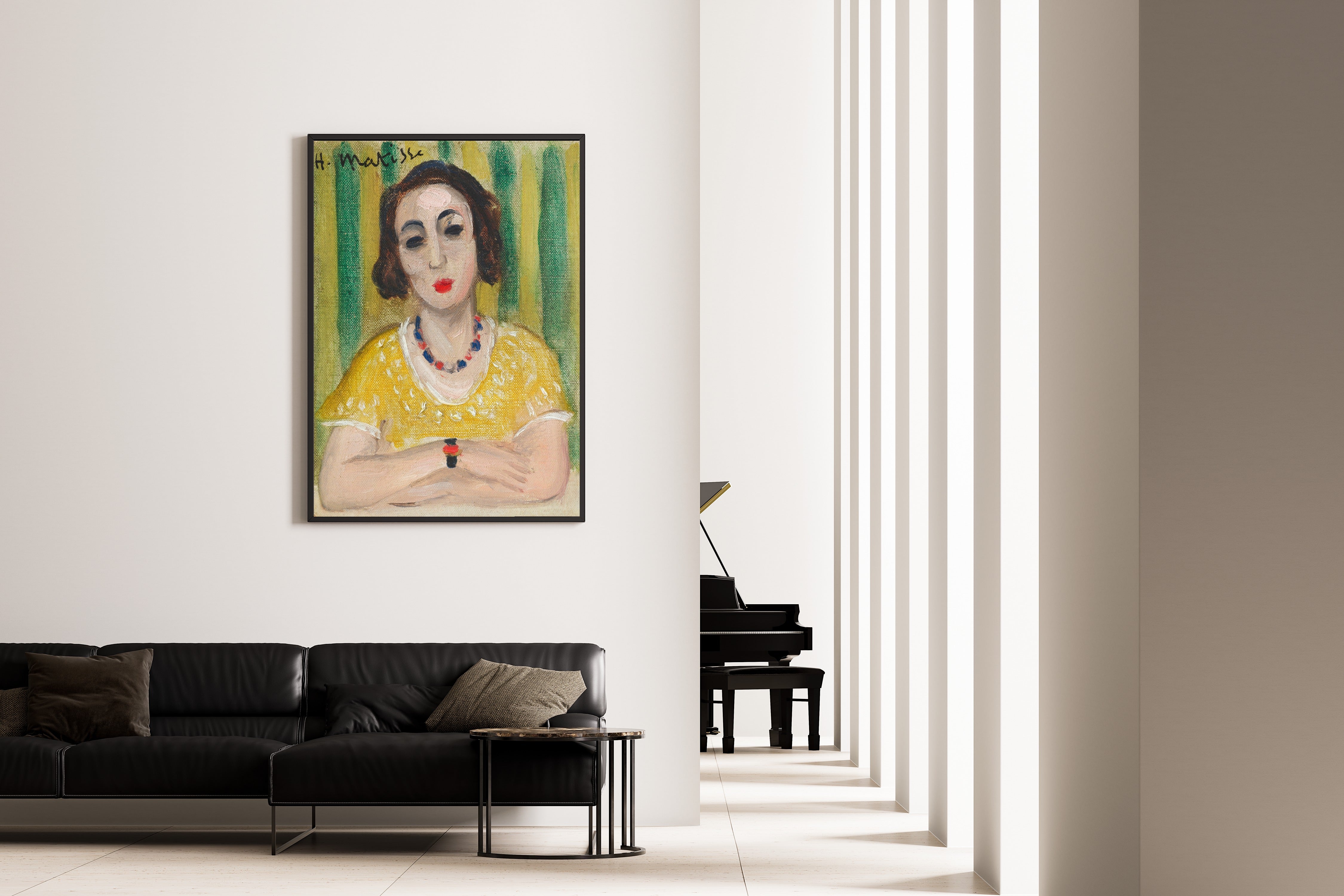Henri Matisse — Henriette, Yellow Dress | Fine Art Print
