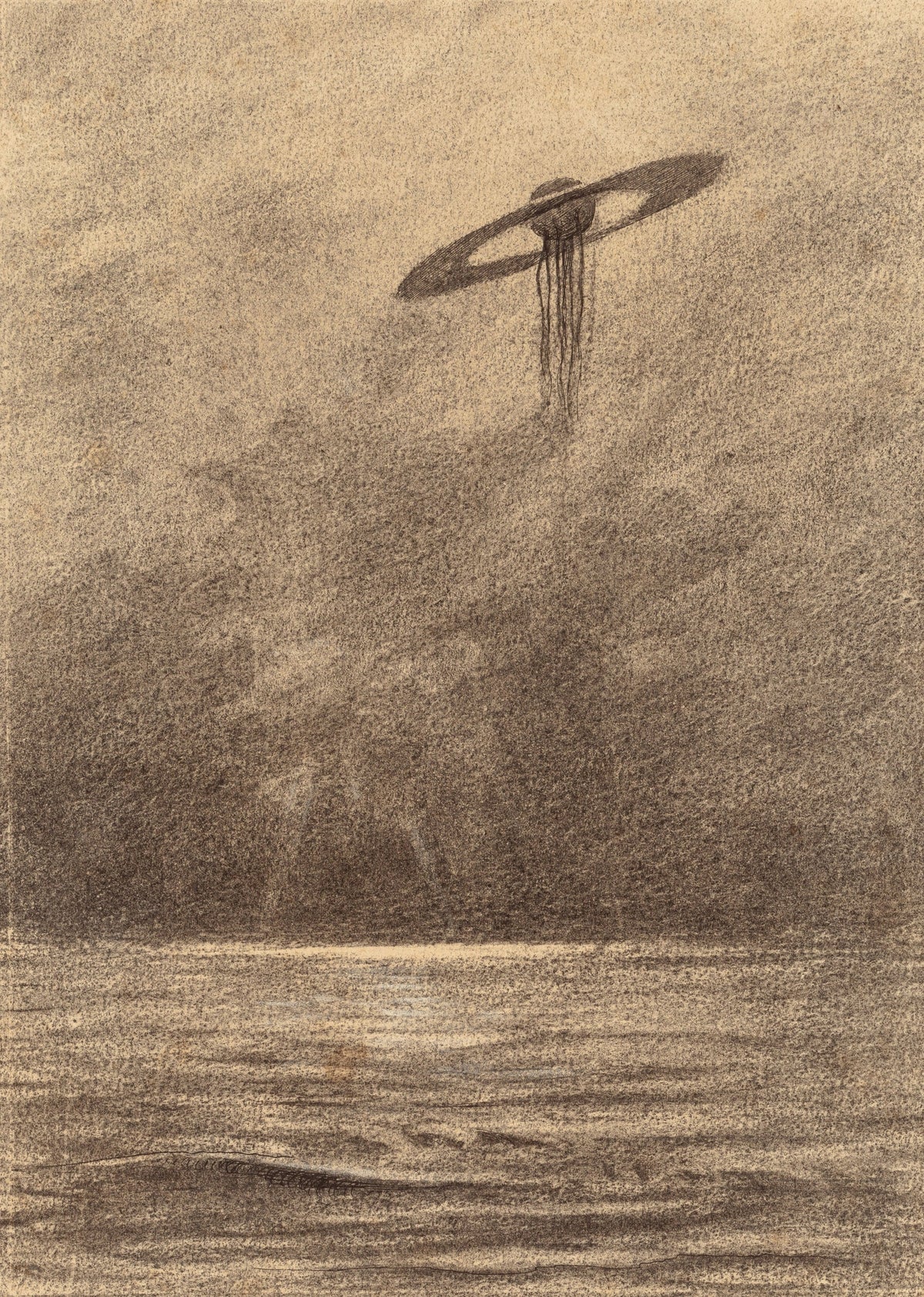 Henrique Alvim Corrêa — Martian Flying Machine (1906) | Science Fiction Illustration Print - 9ArtPrints