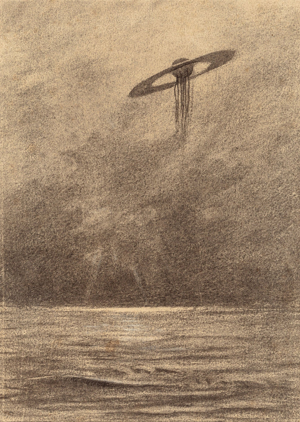 Henrique Alvim Corrêa — Martian Flying Machine (1906) | Science Fiction Illustration Print