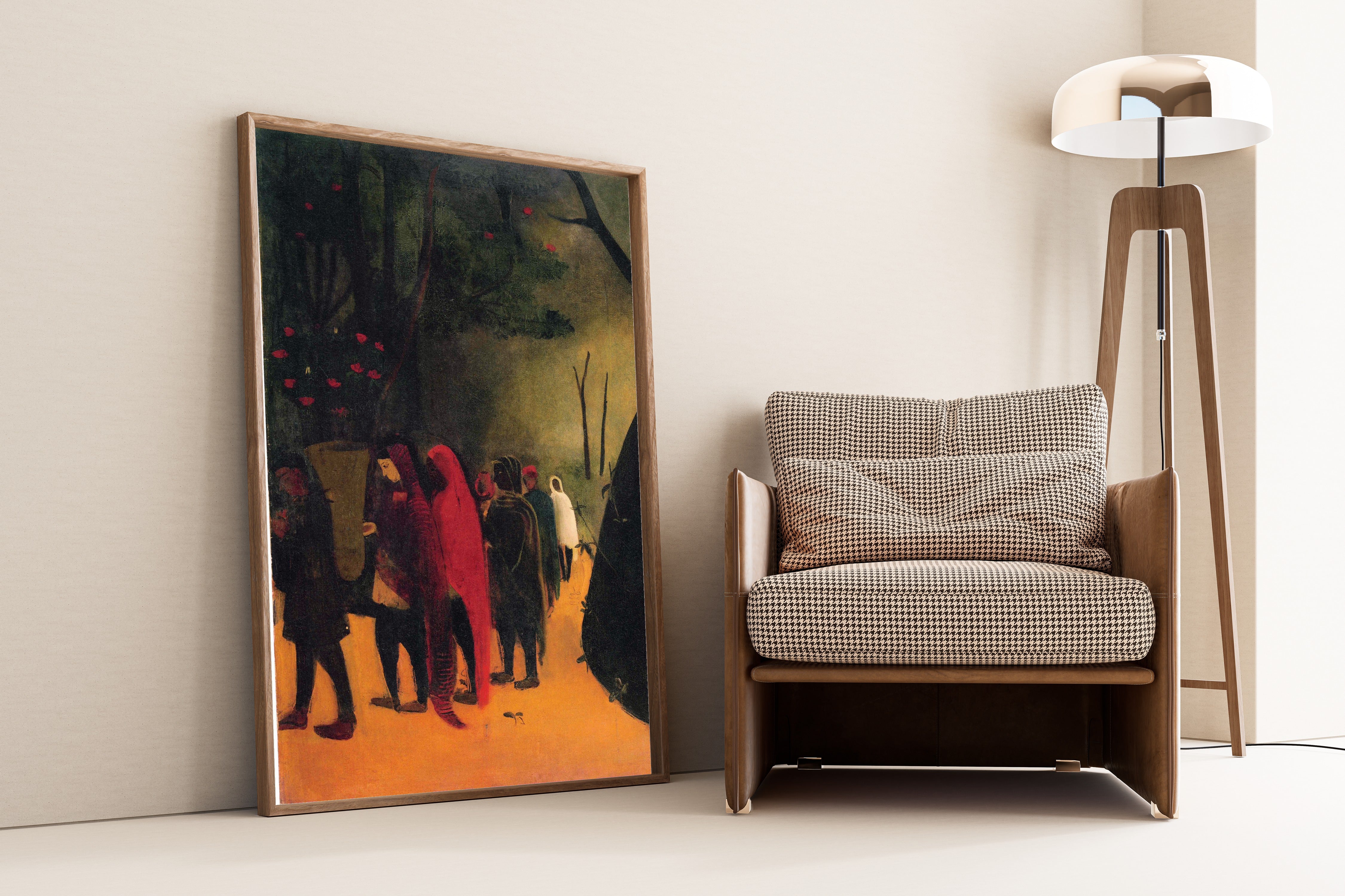 Amrita Sher-Gil — Hill Scene | Fine Art Giclée Print