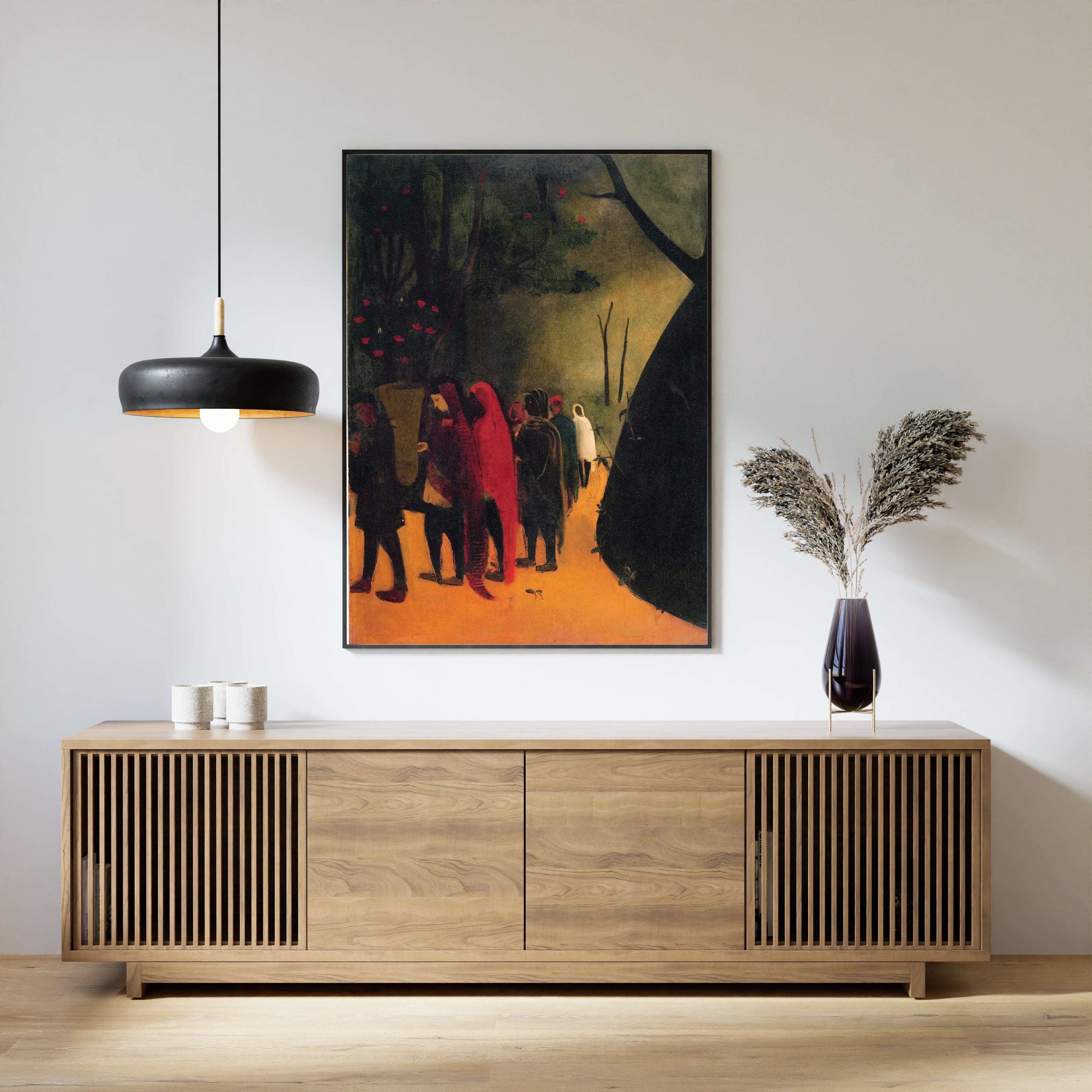 Amrita Sher-Gil — Hill Scene | Fine Art Giclée Print