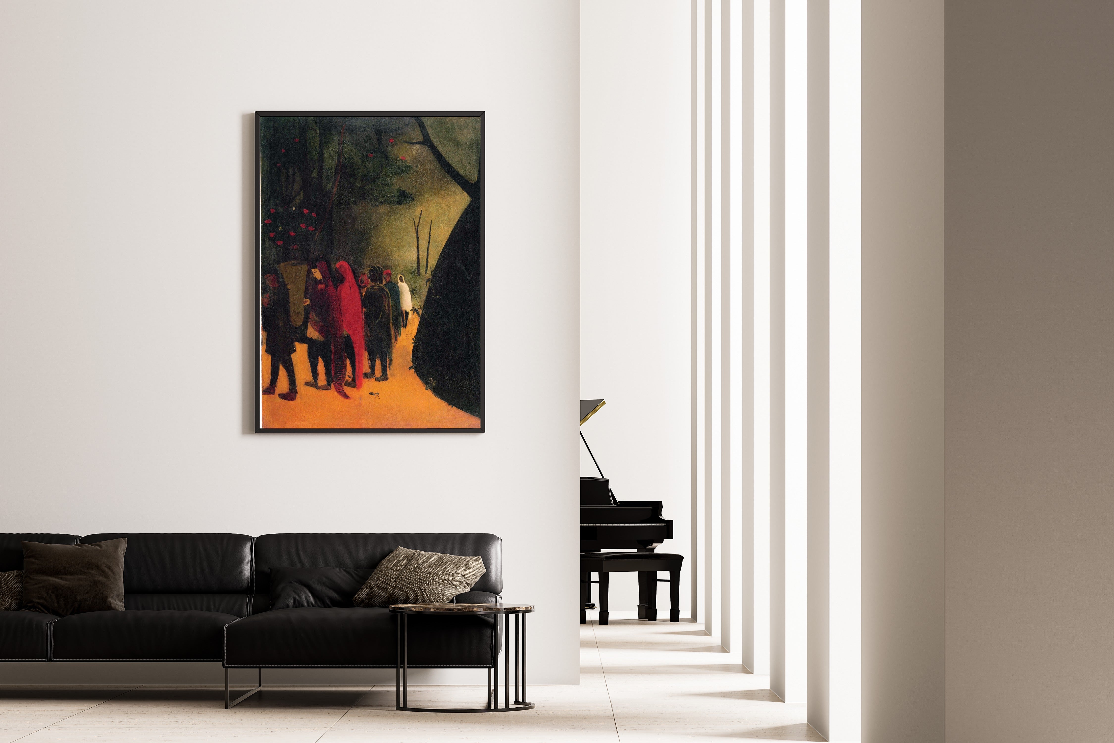 Amrita Sher-Gil — Hill Scene | Fine Art Giclée Print