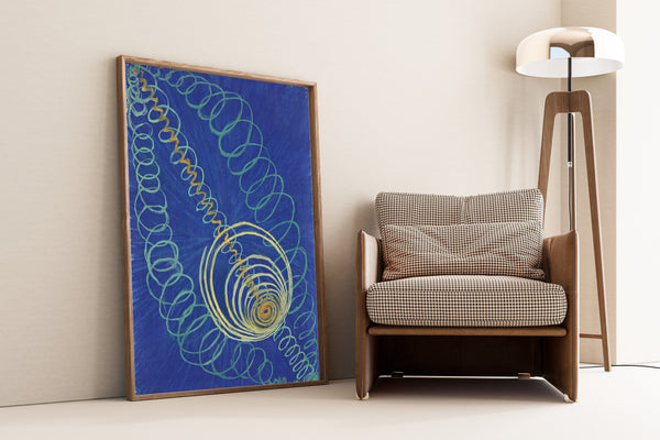 Hilma af Klint — Primordial Chaos, No. 16, The WU-ROSEN Series, Group 1 | Fine Art Print