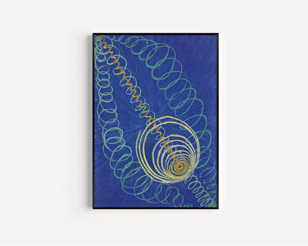 Hilma af Klint — Primordial Chaos, No. 16, The WU-ROSEN Series, Group 1 | Fine Art Print