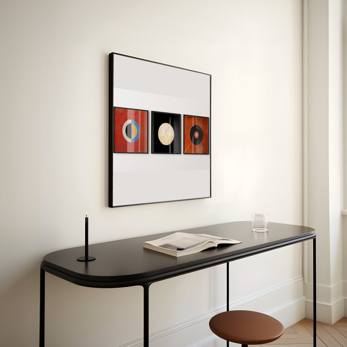 Hilma af Klint — Statement Trio | Abstract Vintage Art Print - 9ArtPrints