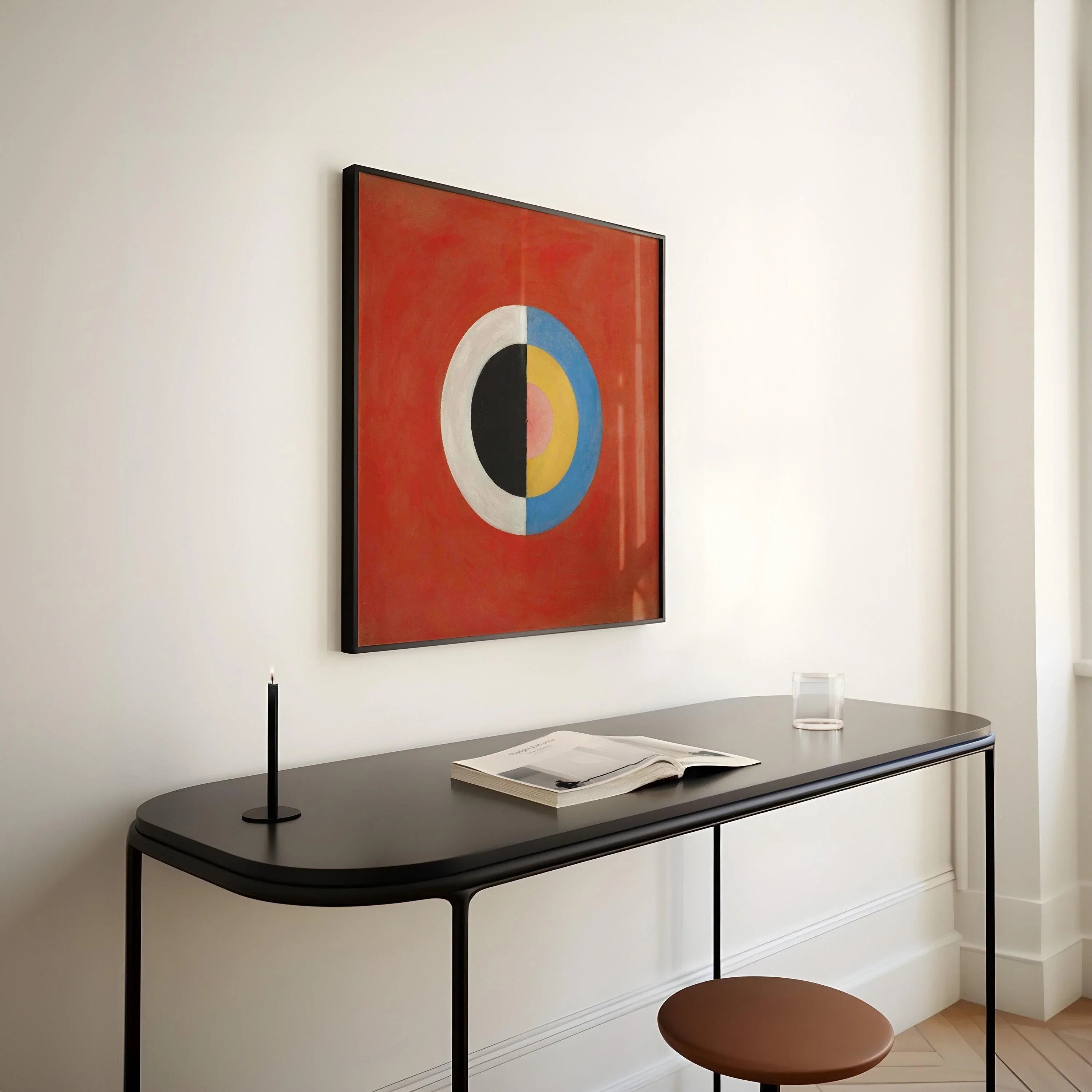 Hilma Af Klint STATEMENT TRIO Art| Abstract Vintage Art available framed 1x1 - 9ArtPrints