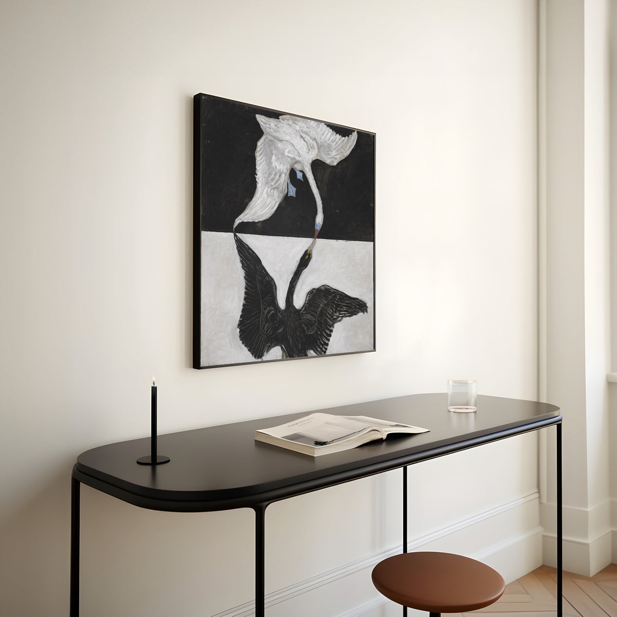 Hilma af Klint — The Swan, No. 1 | Fine Art Giclée Print - 9ArtPrints