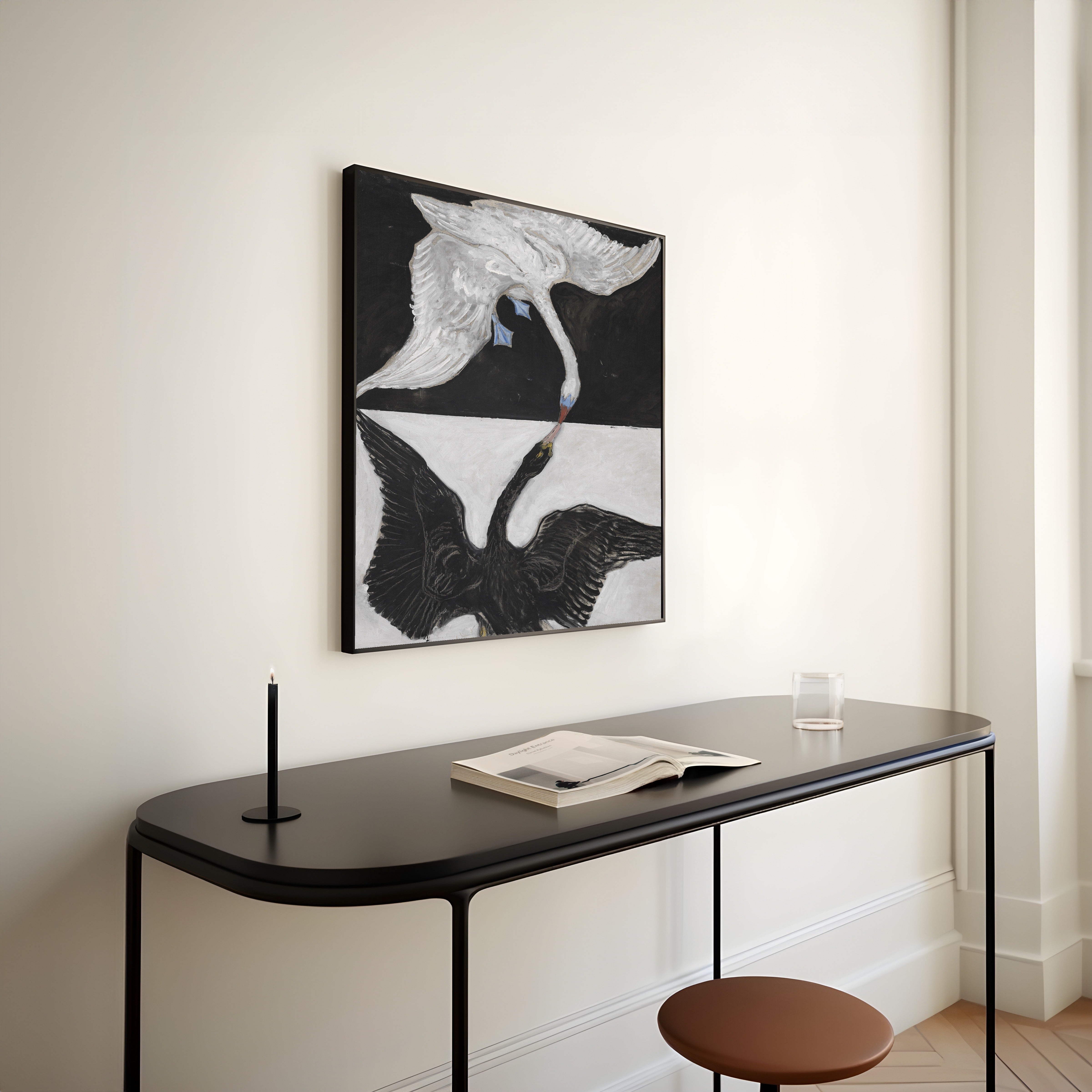 Hilma af Klint — The Swan, No. 1 | Fine Art Giclée Print - 9ArtPrints