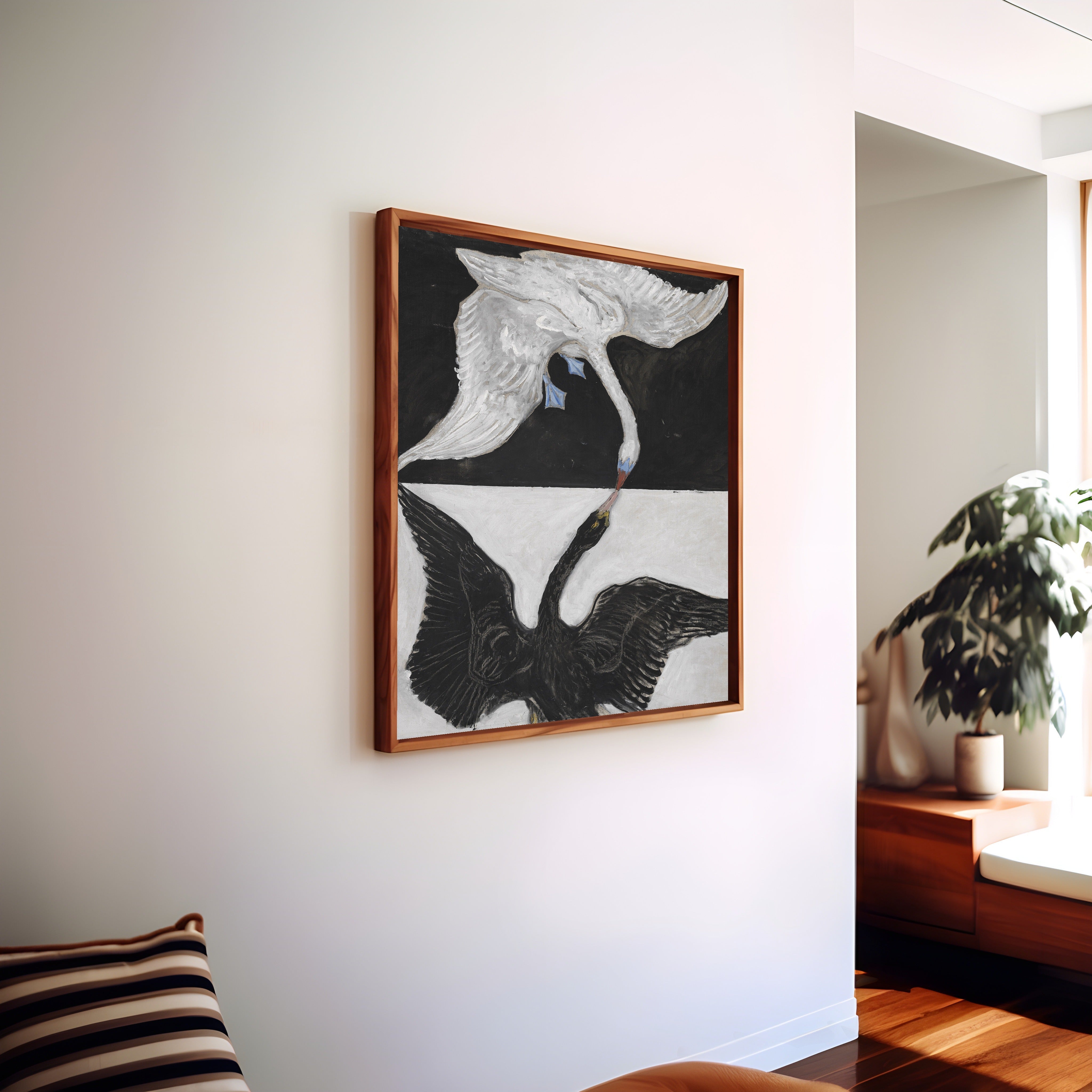 Hilma af Klint — The Swan, No. 1 | Fine Art Giclée Print - 9ArtPrints