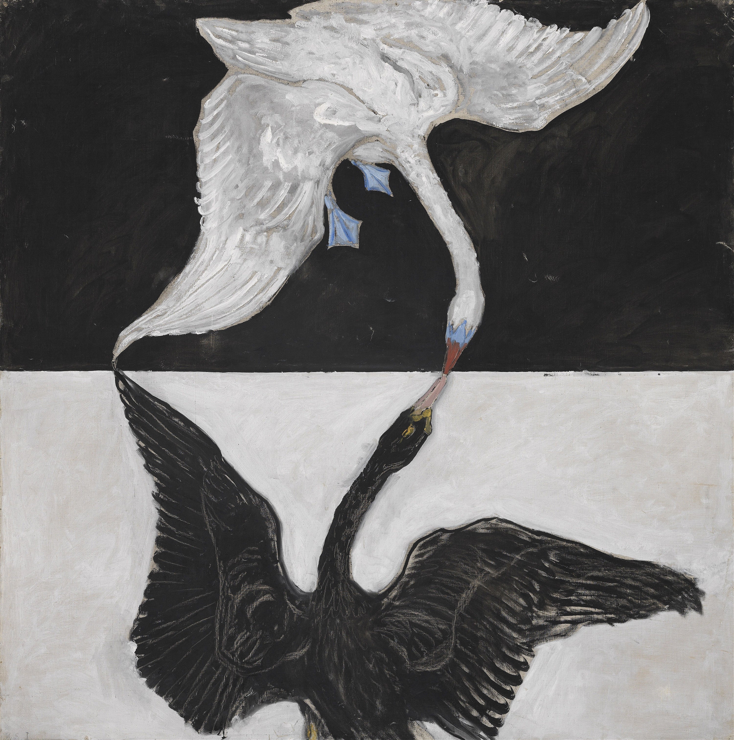 Hilma af Klint — The Swan, No. 1 | Fine Art Giclée Print - 9ArtPrints