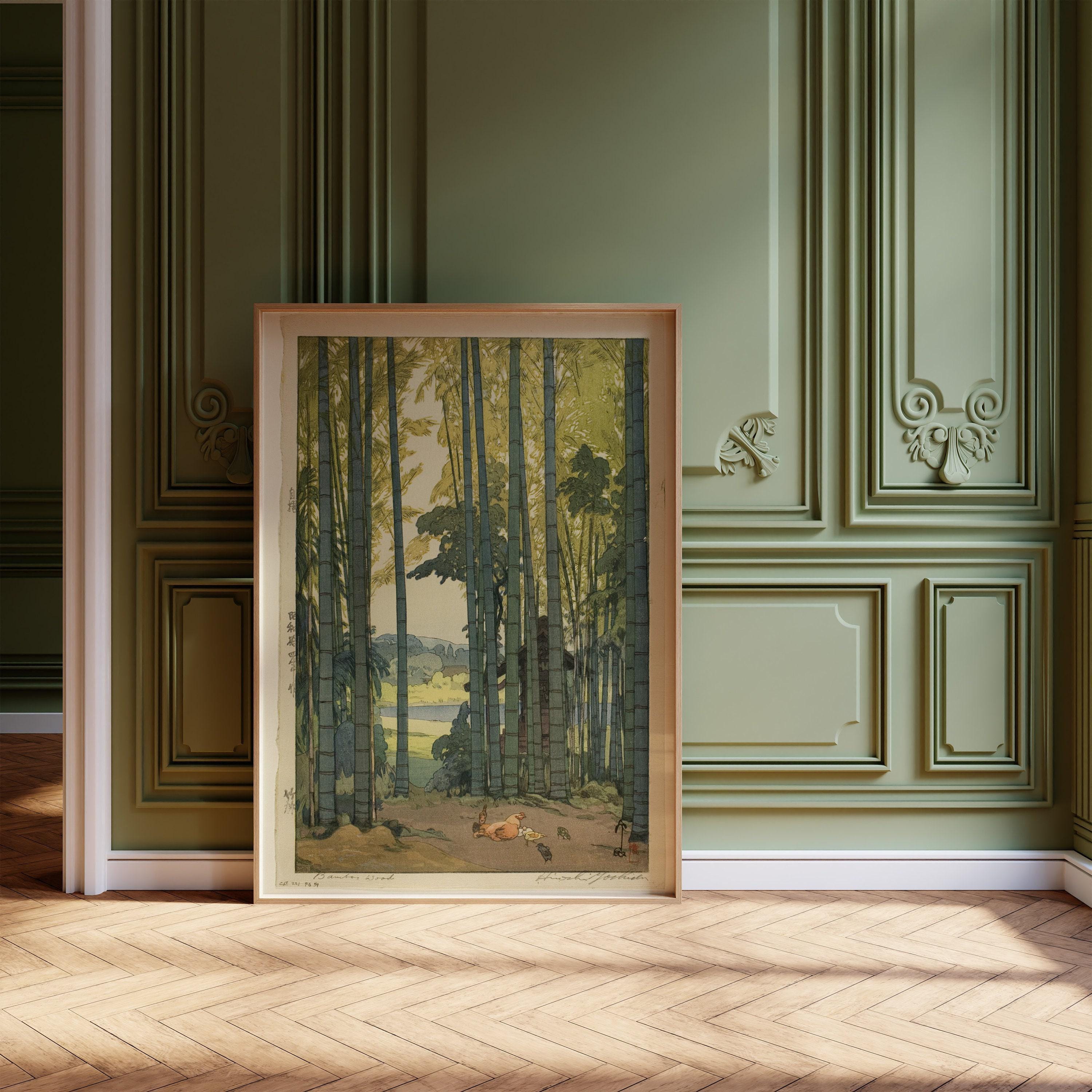 Hiroshi Yoshida Bamboo Forest Print: Japanese Woodblock Art - 9ArtPrints
