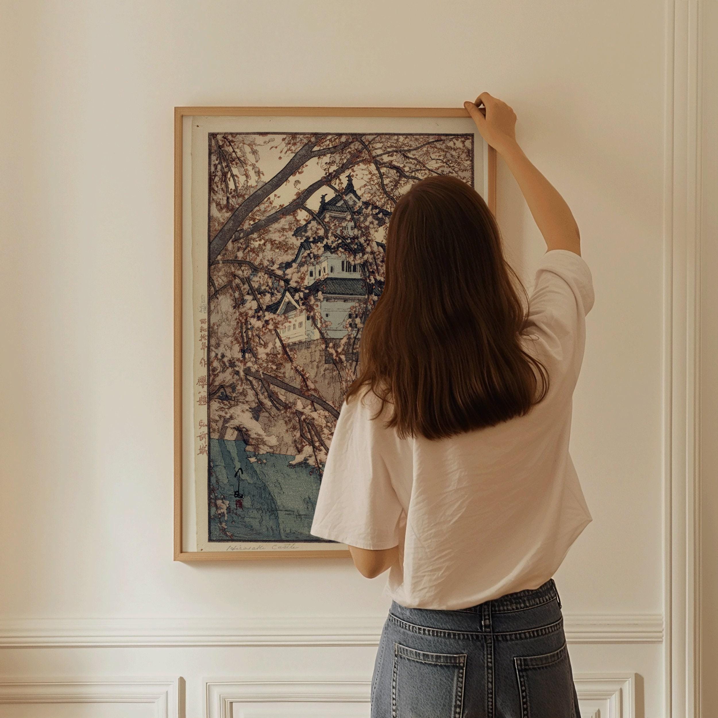 Hiroshi Yoshida - Hirasaki Castle | PREMIUM GICLÉE PRINT | Vintage Japanese Woodblock Art (available handframed or unframed) - 9ArtPrints