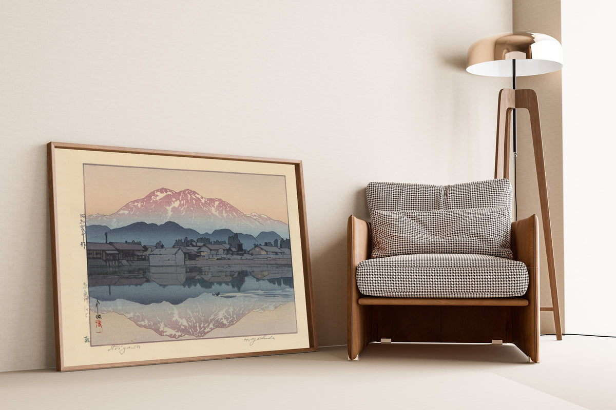 Hiroshi Yoshida — Itoigawa Morning | Japanese Woodblock Print (Shin Hanga) - 9ArtPrints