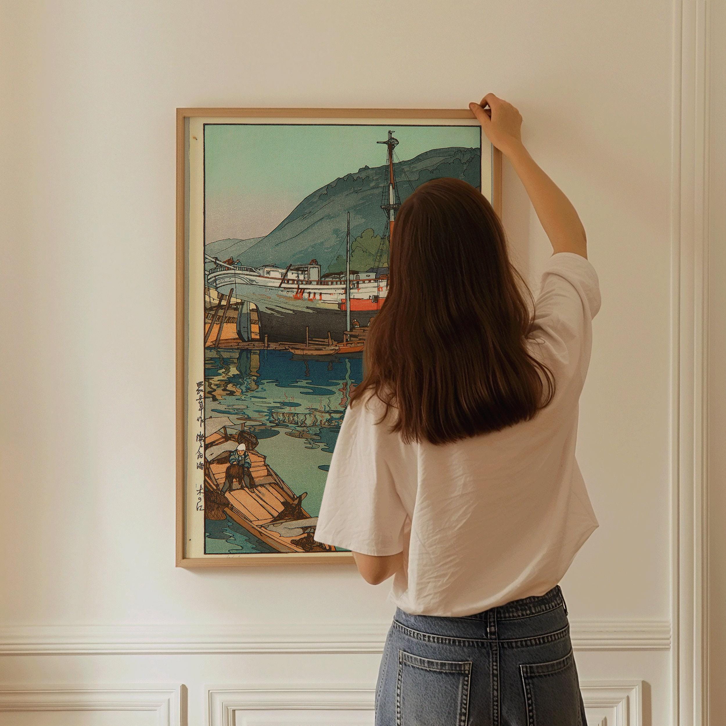 Hiroshi Yoshida – Kinoe | PREMIUM GICLÉE PRINT | Vintage Japanese Woodblock Art (available handframed or unframed) - 9ArtPrints