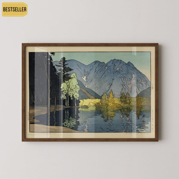 Hiroshi Yoshida — Mount Hodaka Giclee | Japanese Woodblock Print (Shin Hanga)