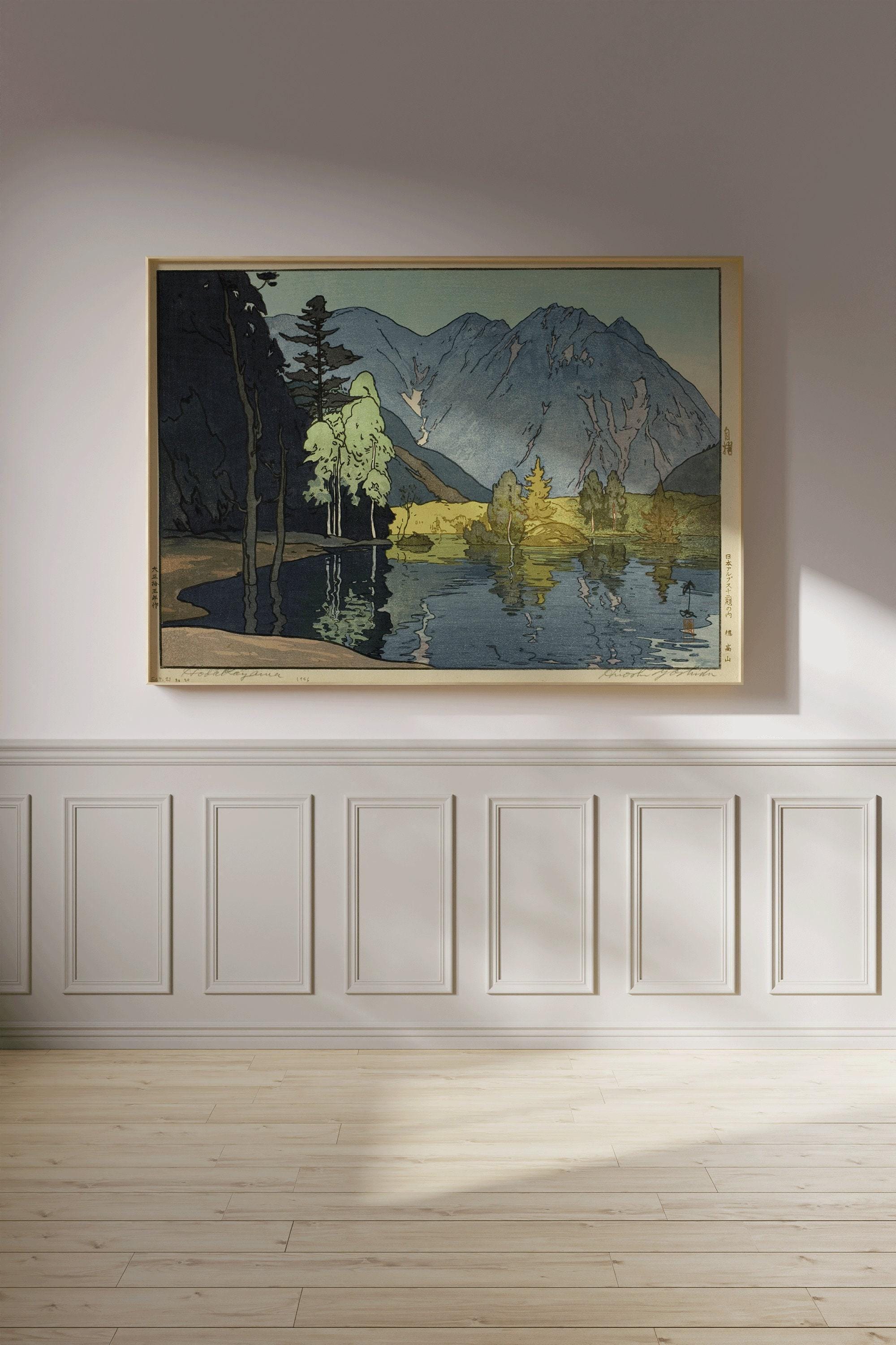 Hiroshi Yoshida - Mount Hodaka | PREMIUM GICLÉE PRINT | Our Stunning Category Bestseller Vintage Japanese Woodblock Art available framed - 9ArtPrints