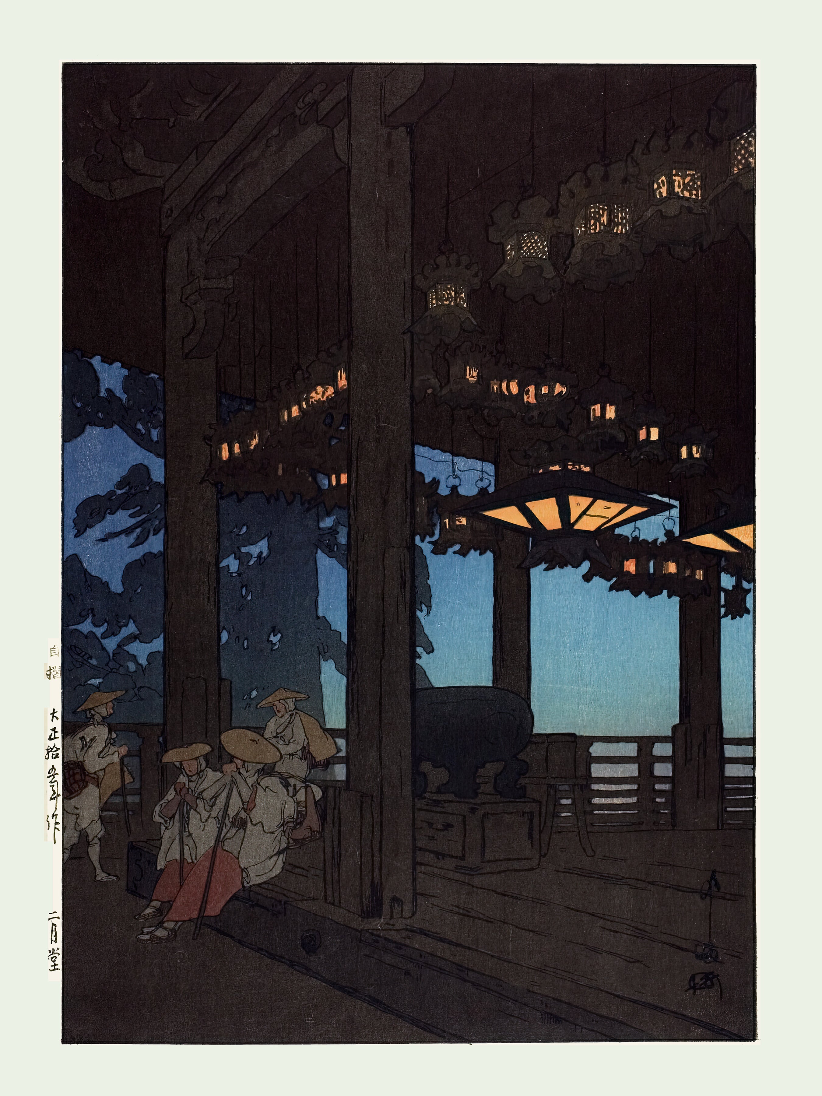 Hiroshi Yoshida — Nigatsudo | Japanese Woodblock Print (Shin Hanga) - 9ArtPrints