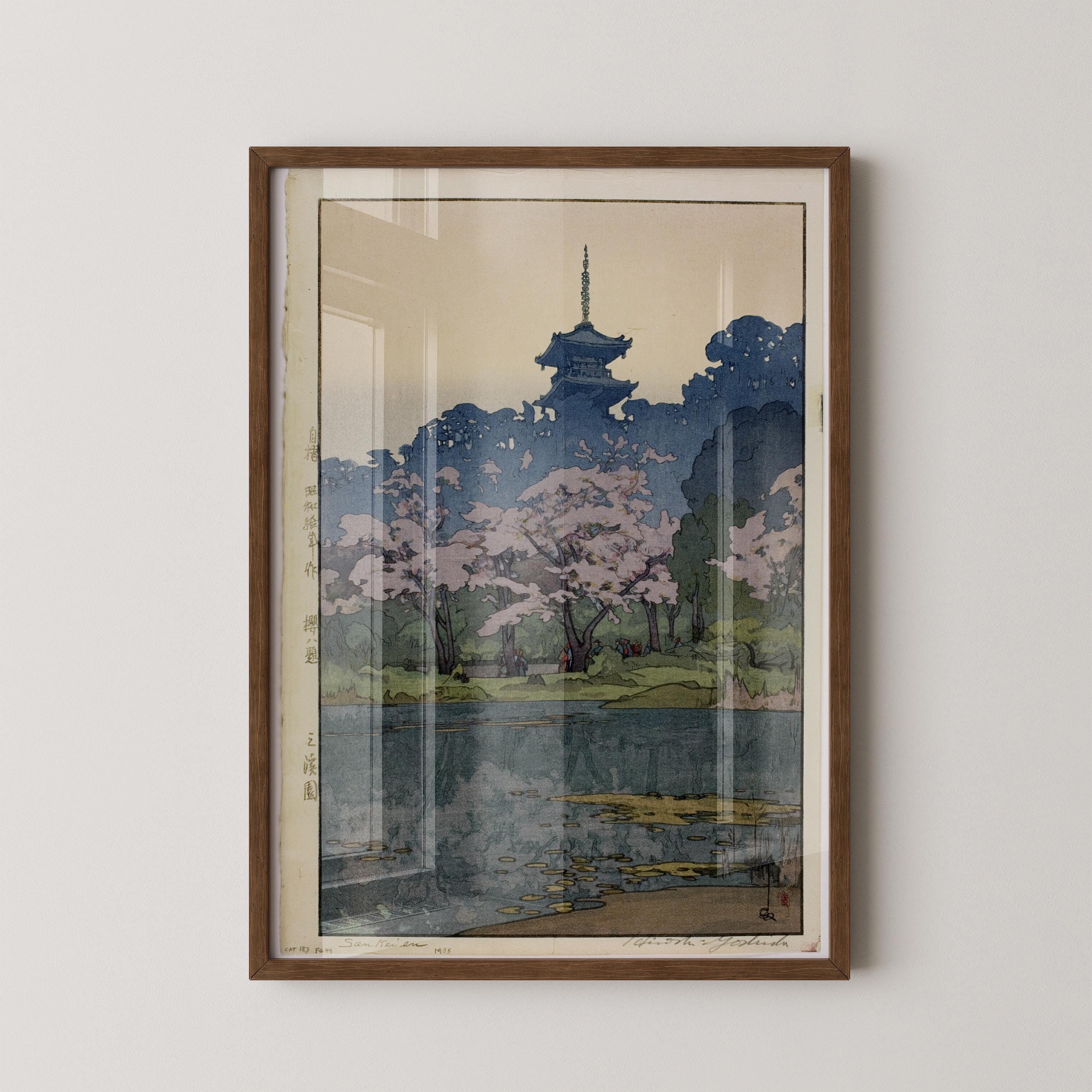 Hiroshi Yoshida – Senkeien | PREMIUM GICLÉE PRINT | Vintage Japanese Woodblock Art (available handframed or unframed) - 9ArtPrints