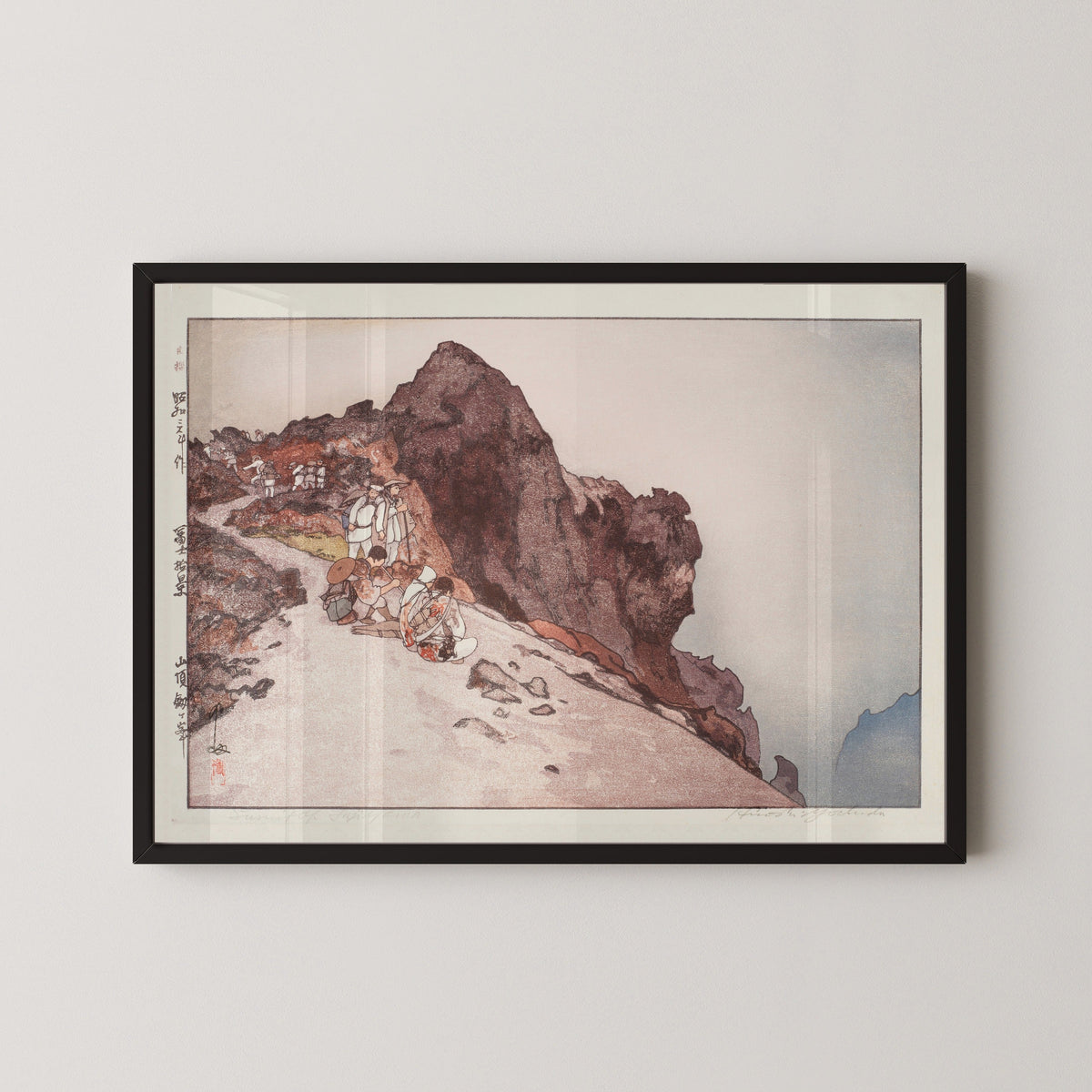 Hiroshi Yoshida — Summit of Mount Fuji | Japanese Woodblock Print (Shin Hanga) - 9ArtPrints
