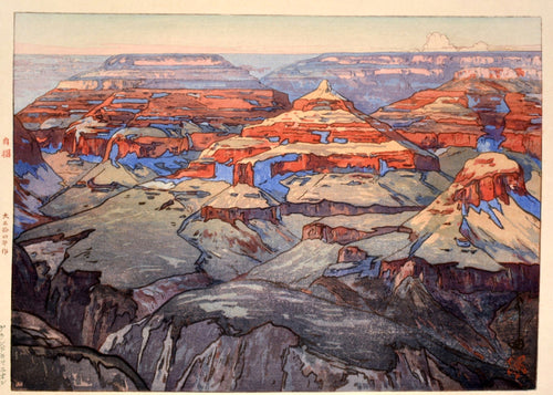Hiroshi Yoshida — The Grand Canyon Giclee | Japanese Woodblock Print (Shin Hanga) - 9ArtPrints